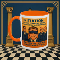 Premium Ready to Go Freemason Design | Entered Apprentice Initiation - Masonic Mugs