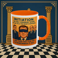 Premium Ready to Go Freemason Design | Entered Apprentice Initiation - Masonic Mugs