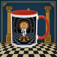 Premium Ready to Go Freemason Design | Entered Apprentice Into the Light - Masonic Mugs