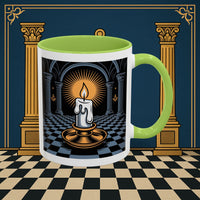 Premium Ready to Go Freemason Design | Entered Apprentice Into the Light - Masonic Mugs