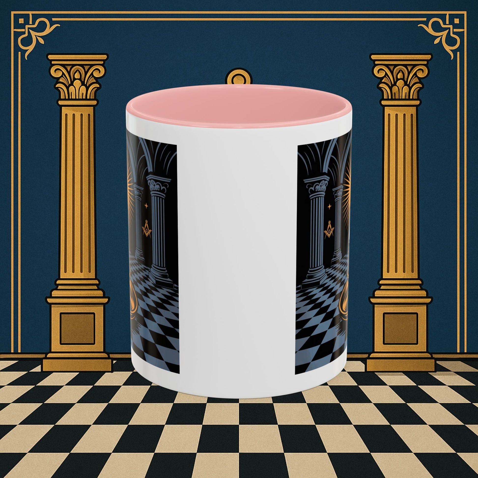 Premium Ready to Go Freemason Design | Entered Apprentice Into the Light - Masonic Mugs
