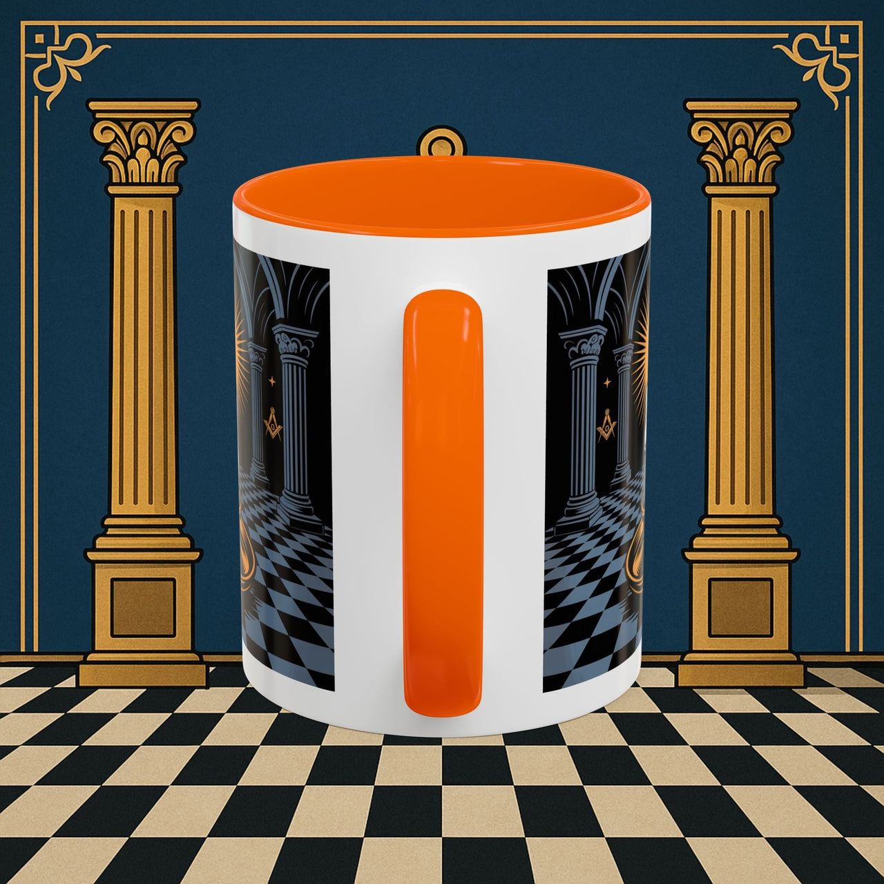 Premium Ready to Go Freemason Design | Entered Apprentice Into the Light - Masonic Mugs