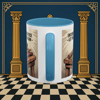 Premium Ready to Go Freemason Design | Entered Apprentice Let the work begin - Masonic Mugs