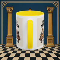 Premium Ready to Go Freemason Design | Entered Apprentice Let the Work Begin - Masonic Mugs