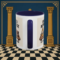 Premium Ready to Go Freemason Design | Entered Apprentice Let the Work Begin - Masonic Mugs