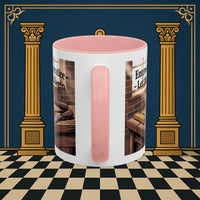 Premium Ready to Go Freemason Design | Entered Apprentice Let the work Begin - Masonic Mugs