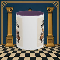 Premium Ready to Go Freemason Design | Entered Apprentice Let the Work Begin - Masonic Mugs