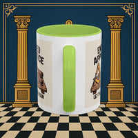 Premium Ready to Go Freemason Design | Entered Apprentice Let the Work Begin - Masonic Mugs