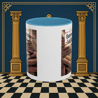 Premium Ready to Go Freemason Design | Entered Apprentice Let the work Begin - Masonic Mugs