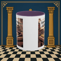 Premium Ready to Go Freemason Design | Entered Apprentice Let the work Begin - Masonic Mugs