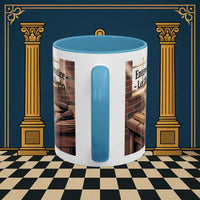 Premium Ready to Go Freemason Design | Entered Apprentice Let the work Begin - Masonic Mugs