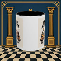Premium Ready to Go Freemason Design | Entered Apprentice Let the Work Begin - Masonic Mugs