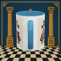 Premium Ready to Go Freemason Design | Entered Apprentice Let the Work Begin - Masonic Mugs