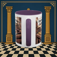 Premium Ready to Go Freemason Design | Entered Apprentice Let the work Begin - Masonic Mugs