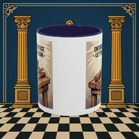 Premium Ready to Go Freemason Design | Entered Apprentice Let the work begin - Masonic Mugs