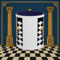 Premium Ready to Go Freemason Design | Entered Apprentice My first step on the Square - Masonic Mugs