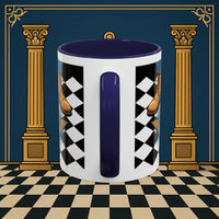 Premium Ready to Go Freemason Design | Entered Apprentice My first step on the Square - Masonic Mugs