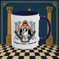 Premium Ready to Go Freemason Design | Entered Apprentice Obligation taken secrets Safe - Masonic Mugs