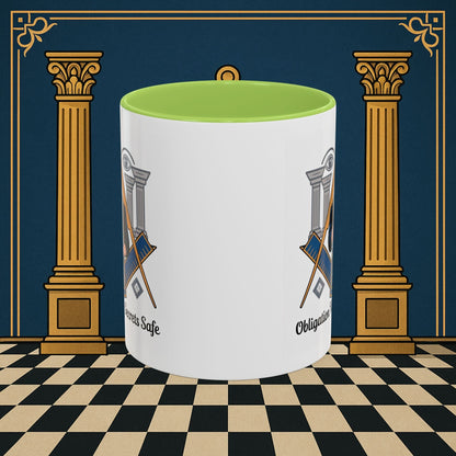 Premium Ready to Go Freemason Design | Entered Apprentice Obligation taken secrets Safe - Masonic Mugs