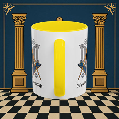 Premium Ready to Go Freemason Design | Entered Apprentice Obligation taken secrets Safe - Masonic Mugs