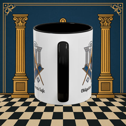 Premium Ready to Go Freemason Design | Entered Apprentice Obligation taken secrets Safe - Masonic Mugs