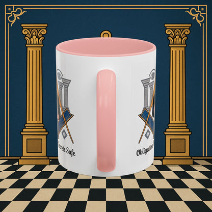 Premium Ready to Go Freemason Design | Entered Apprentice Obligation taken secrets Safe - Masonic Mugs
