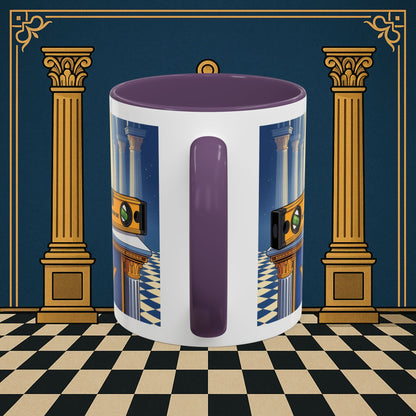 Premium Ready to Go Freemason Design | Entered Apprentice One the level from Day One - Masonic Mugs