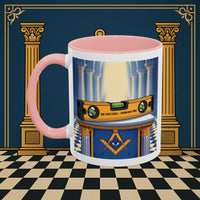 Premium Ready to Go Freemason Design | Entered Apprentice One the level from Day One - Masonic Mugs