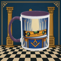 Premium Ready to Go Freemason Design | Entered Apprentice One the level from Day One - Masonic Mugs