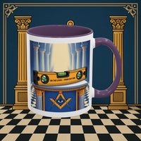 Premium Ready to Go Freemason Design | Entered Apprentice One the level from Day One - Masonic Mugs
