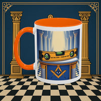 Premium Ready to Go Freemason Design | Entered Apprentice One the level from Day One - Masonic Mugs