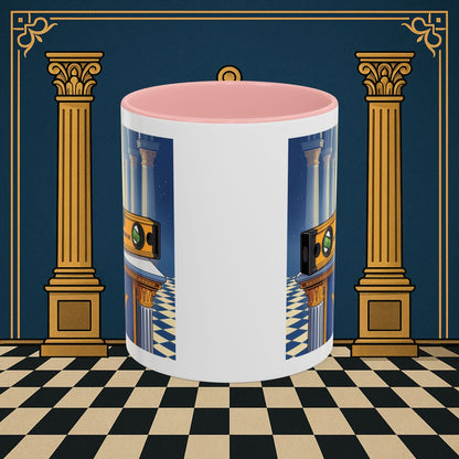 Premium Ready to Go Freemason Design | Entered Apprentice One the level from Day One - Masonic Mugs