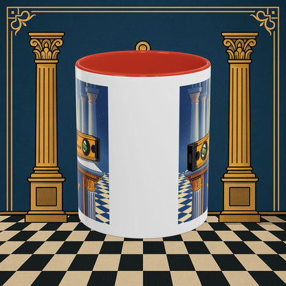 Premium Ready to Go Freemason Design | Entered Apprentice One the level from Day One - Masonic Mugs