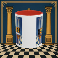 Premium Ready to Go Freemason Design | Entered Apprentice One the level from Day One - Masonic Mugs