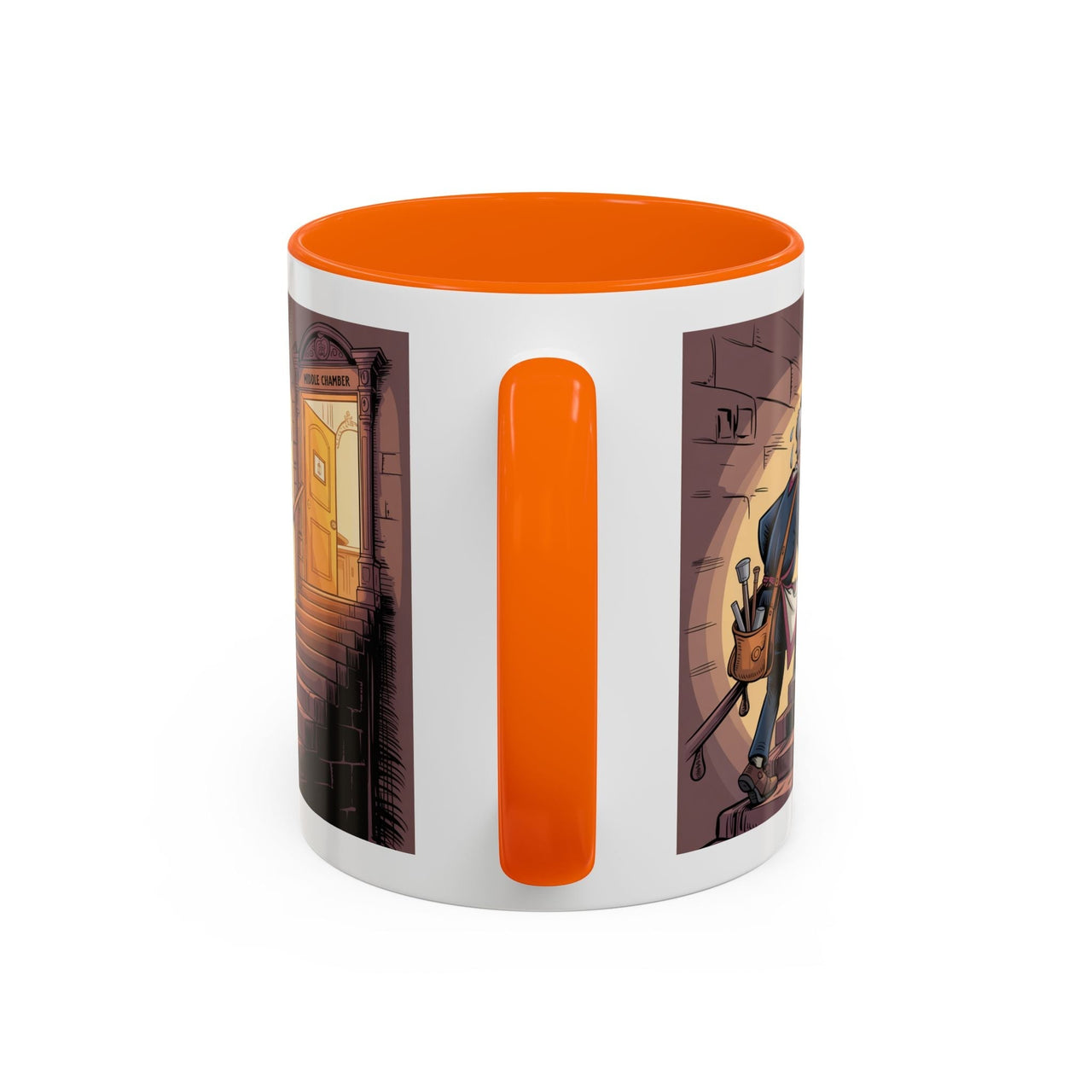 Premium Ready to Go Freemason Design | Fellowcraft | Entering the Middle Chamber - Masonic Mugs