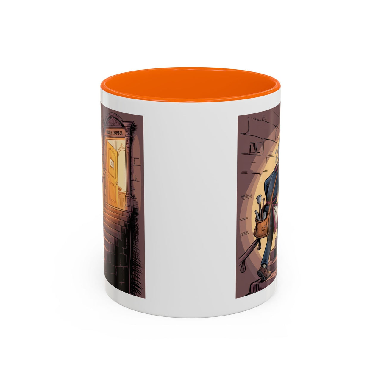 Premium Ready to Go Freemason Design | Fellowcraft | Entering the Middle Chamber - Masonic Mugs