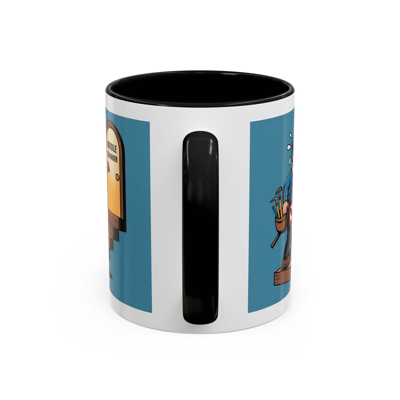 Premium Ready to Go Freemason Design | Fellowcraft | Entering the Middle Chamber - Masonic Mugs