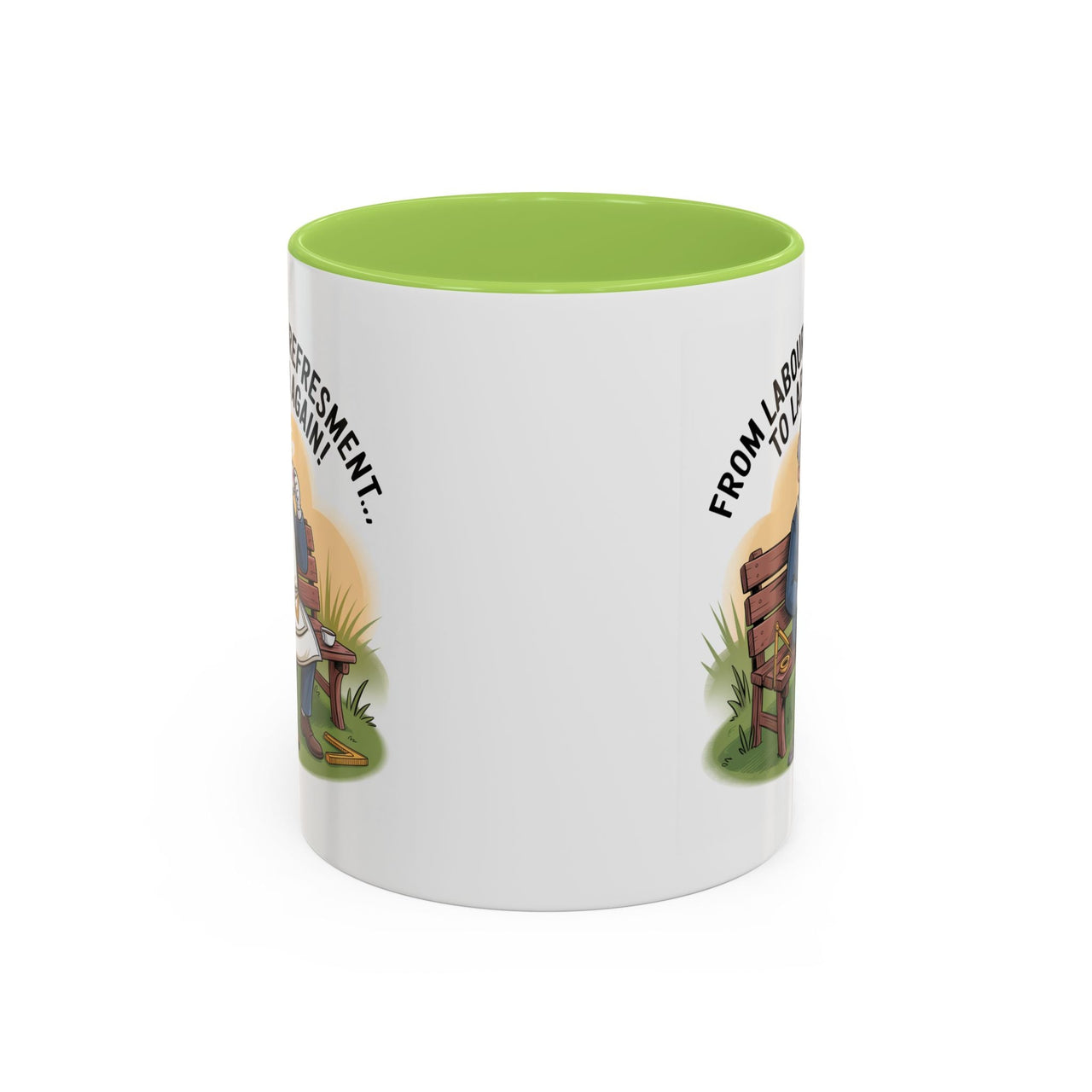 Premium Ready to Go Freemason Design | Fellowcraft | From Labour to Refreshment - Masonic Mugs