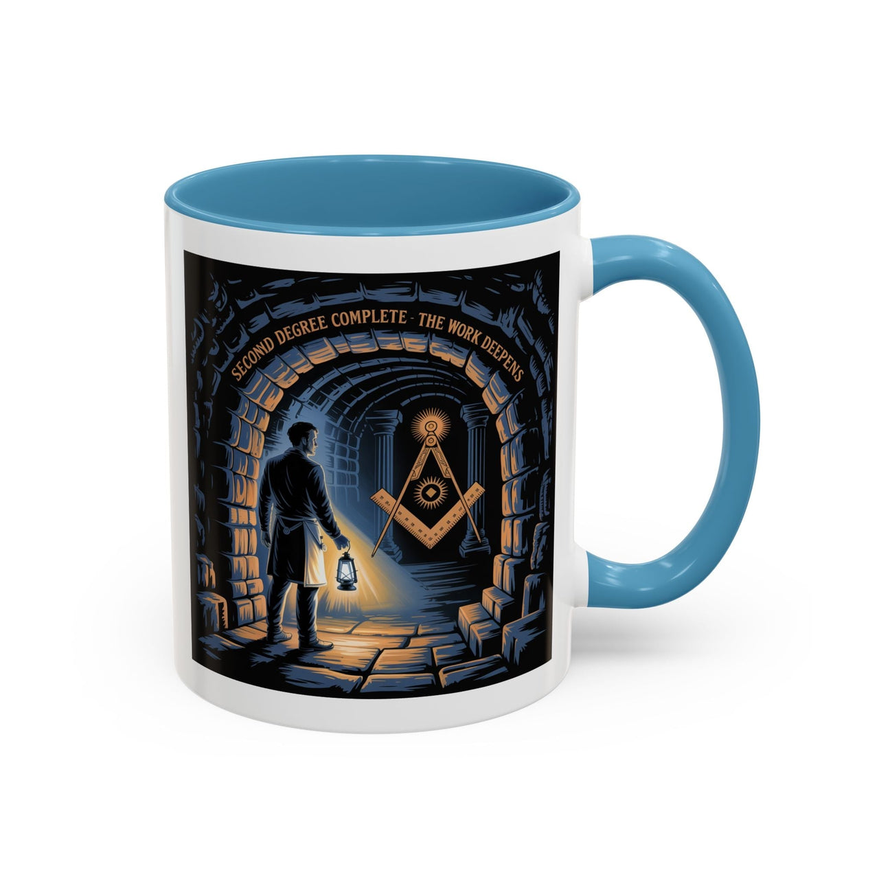 Premium Ready to Go Freemason Design | Fellowcraft | Middle Chamber - Masonic Mugs