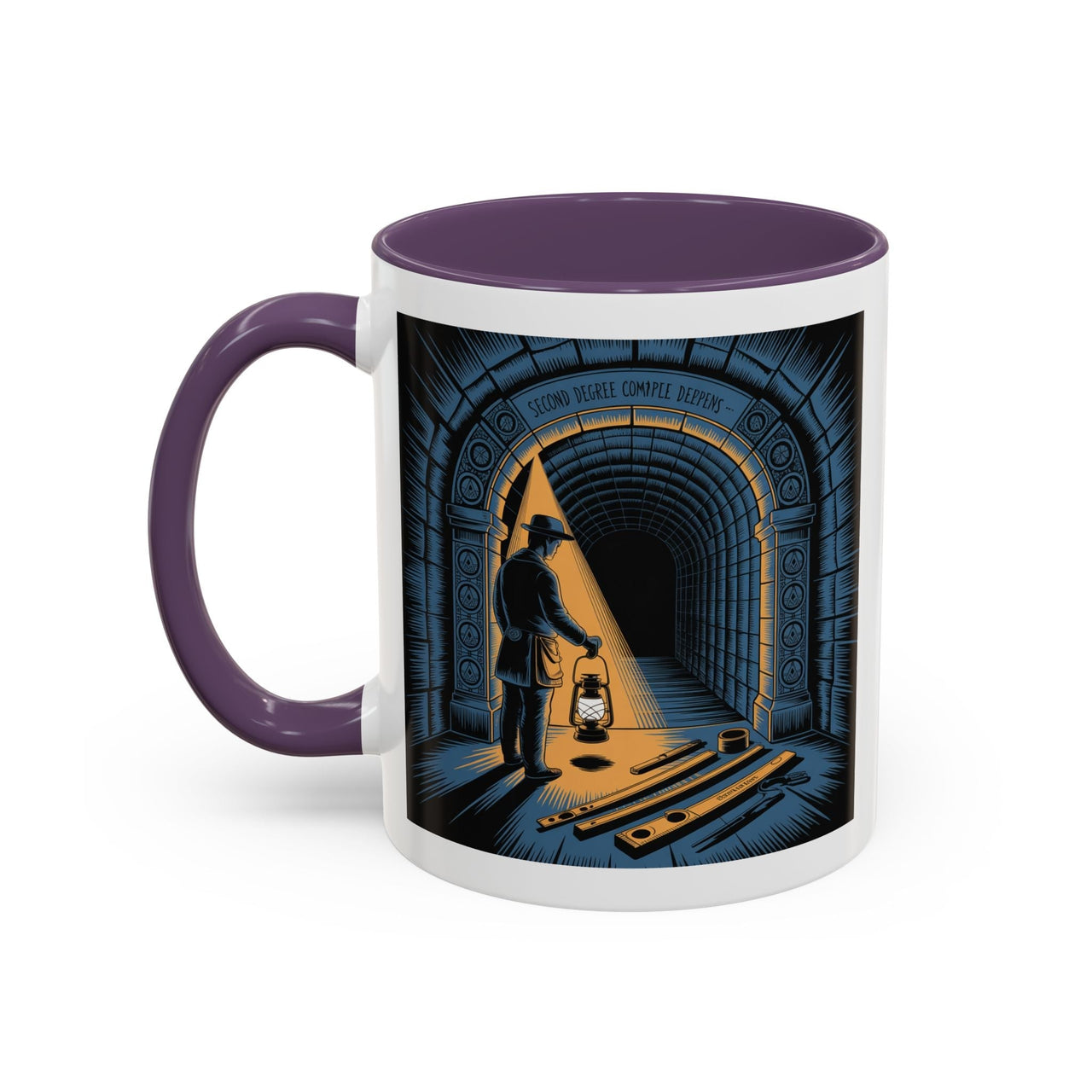 Premium Ready to Go Freemason Design | Fellowcraft | Middle Chamber - Masonic Mugs