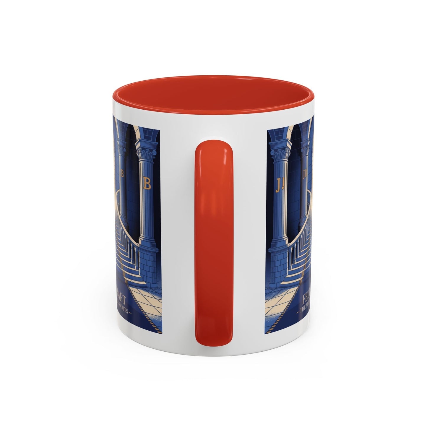 Premium Ready to Go Freemason Design | Fellowcraft | Middle Chamber - Masonic Mugs