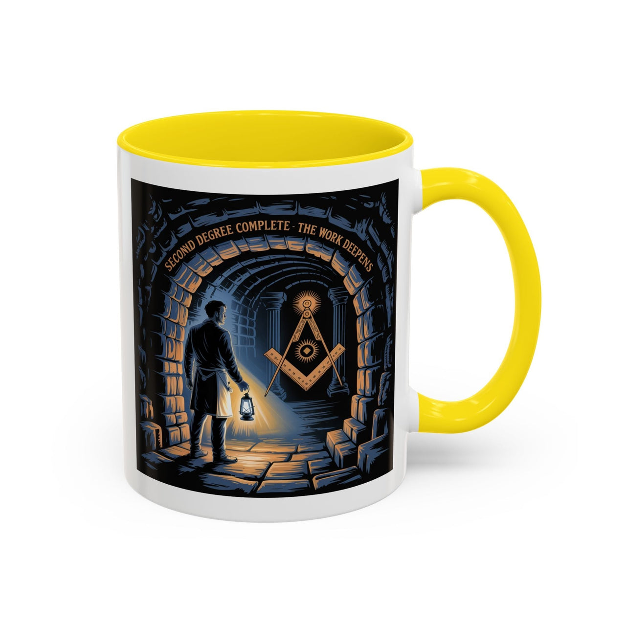 Premium Ready to Go Freemason Design | Fellowcraft | Middle Chamber - Masonic Mugs