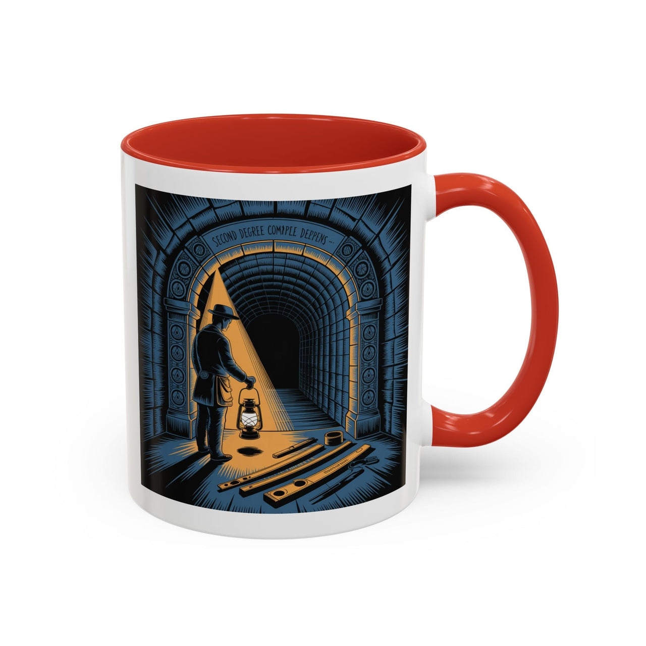 Premium Ready to Go Freemason Design | Fellowcraft | Middle Chamber - Masonic Mugs