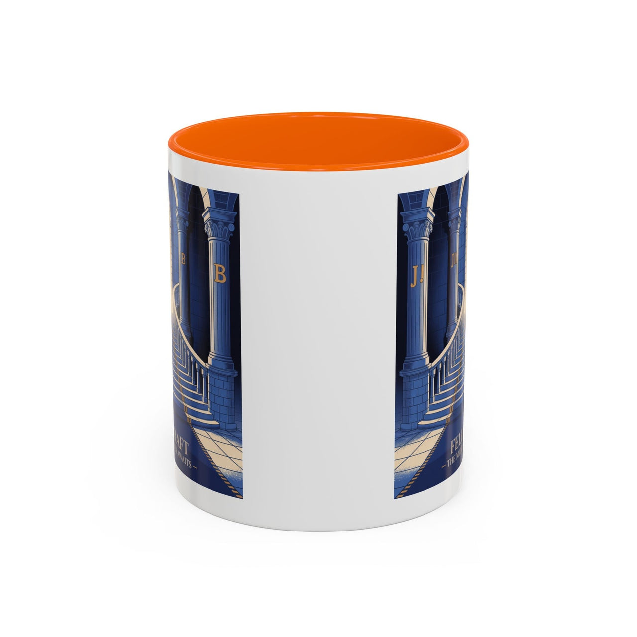 Premium Ready to Go Freemason Design | Fellowcraft | Middle Chamber - Masonic Mugs
