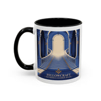 Premium Ready to Go Freemason Design | Fellowcraft | Middle Chamber - Masonic Mugs