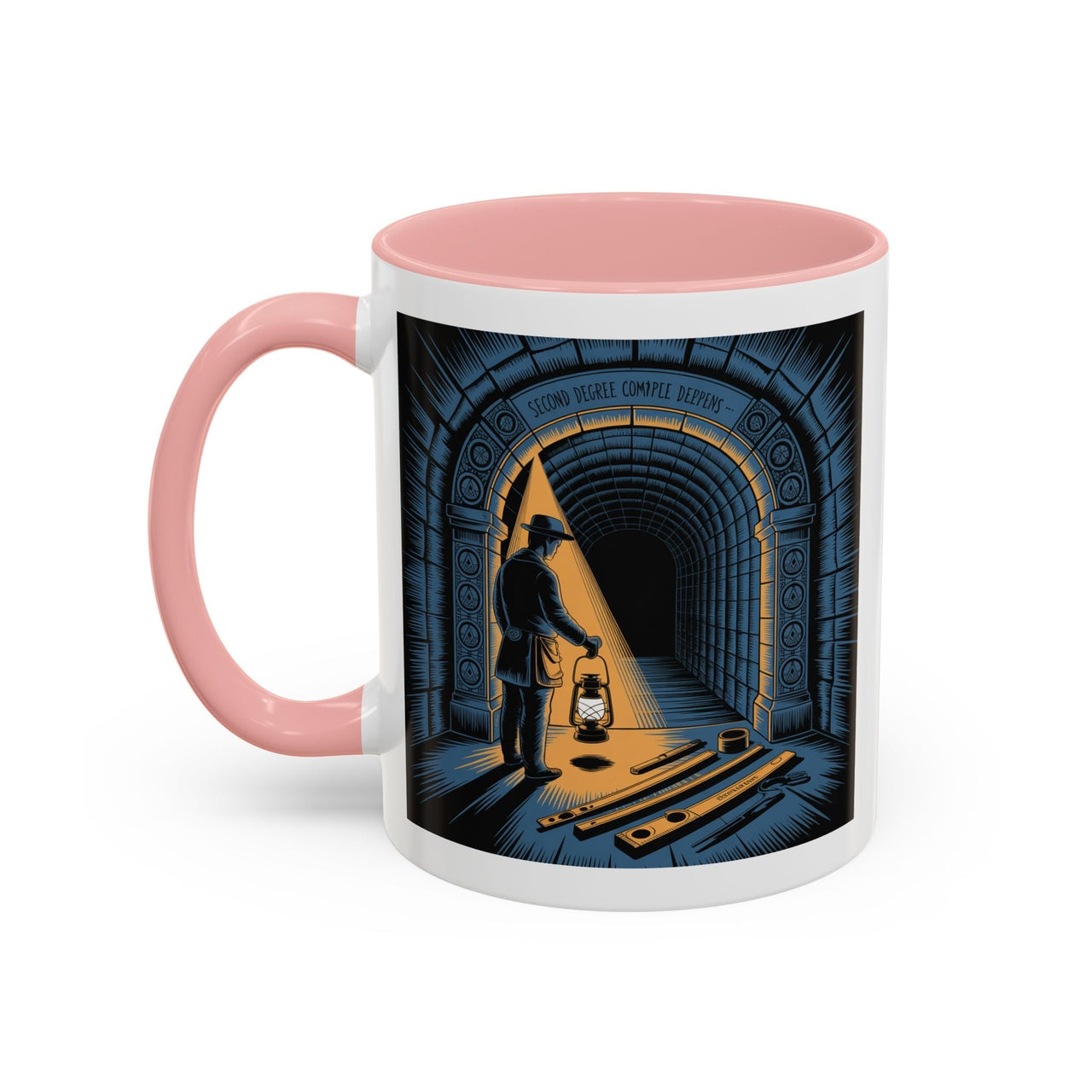 Premium Ready to Go Freemason Design | Fellowcraft | Middle Chamber - Masonic Mugs