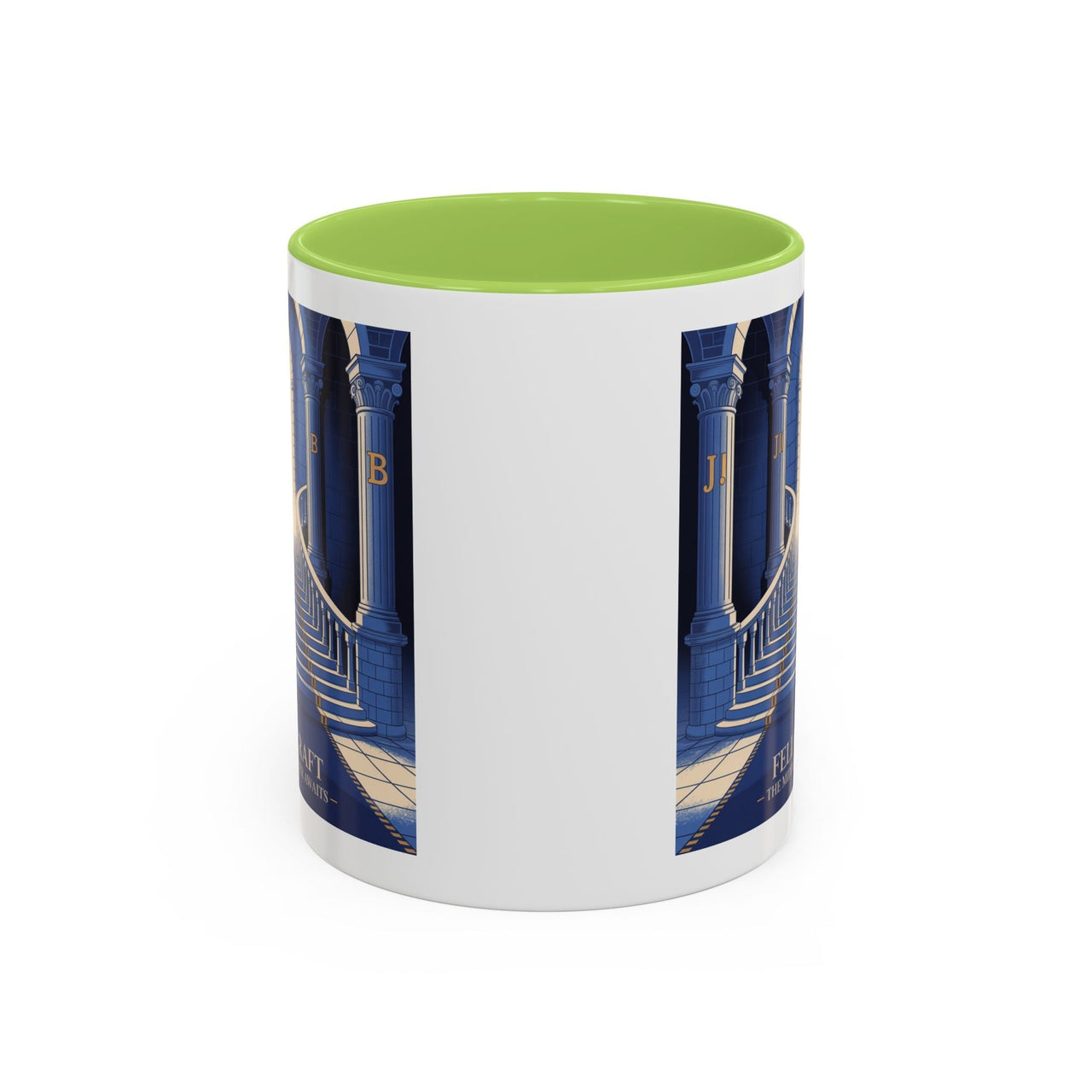 Premium Ready to Go Freemason Design | Fellowcraft | Middle Chamber - Masonic Mugs