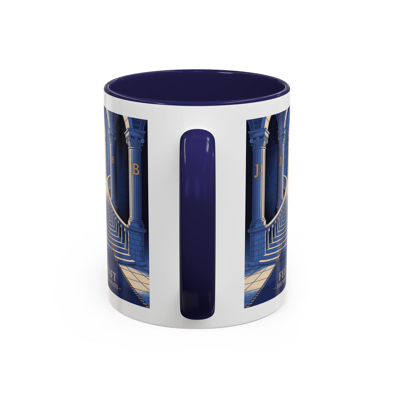 Premium Ready to Go Freemason Design | Fellowcraft | Middle Chamber - Masonic Mugs