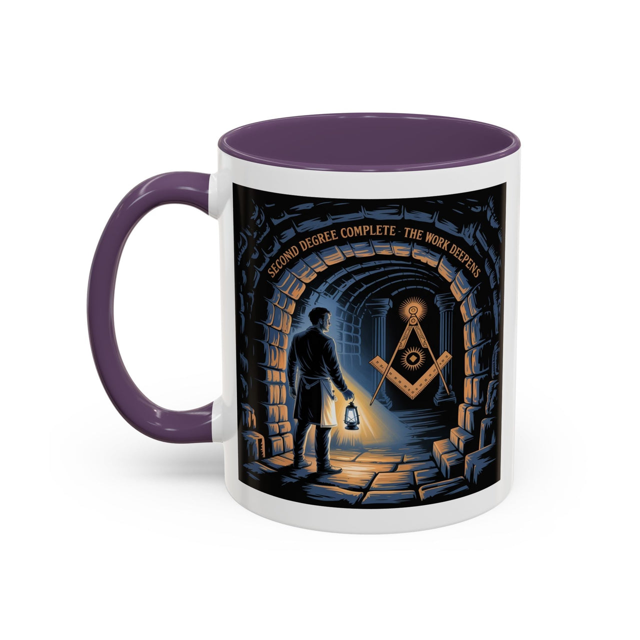 Premium Ready to Go Freemason Design | Fellowcraft | Middle Chamber - Masonic Mugs