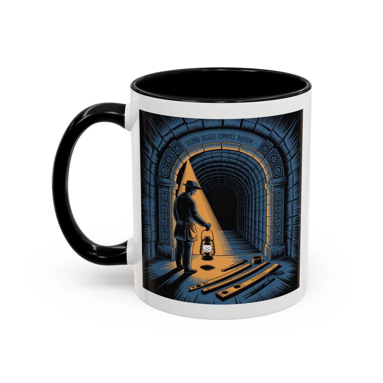 Premium Ready to Go Freemason Design | Fellowcraft | Middle Chamber - Masonic Mugs